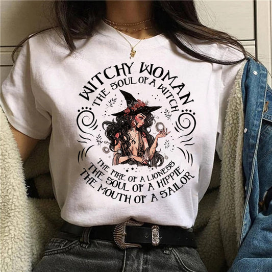 Women T-shirt  Witch Magic