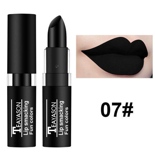 Retro Dark Color Lipsticks Matte Waterproof.